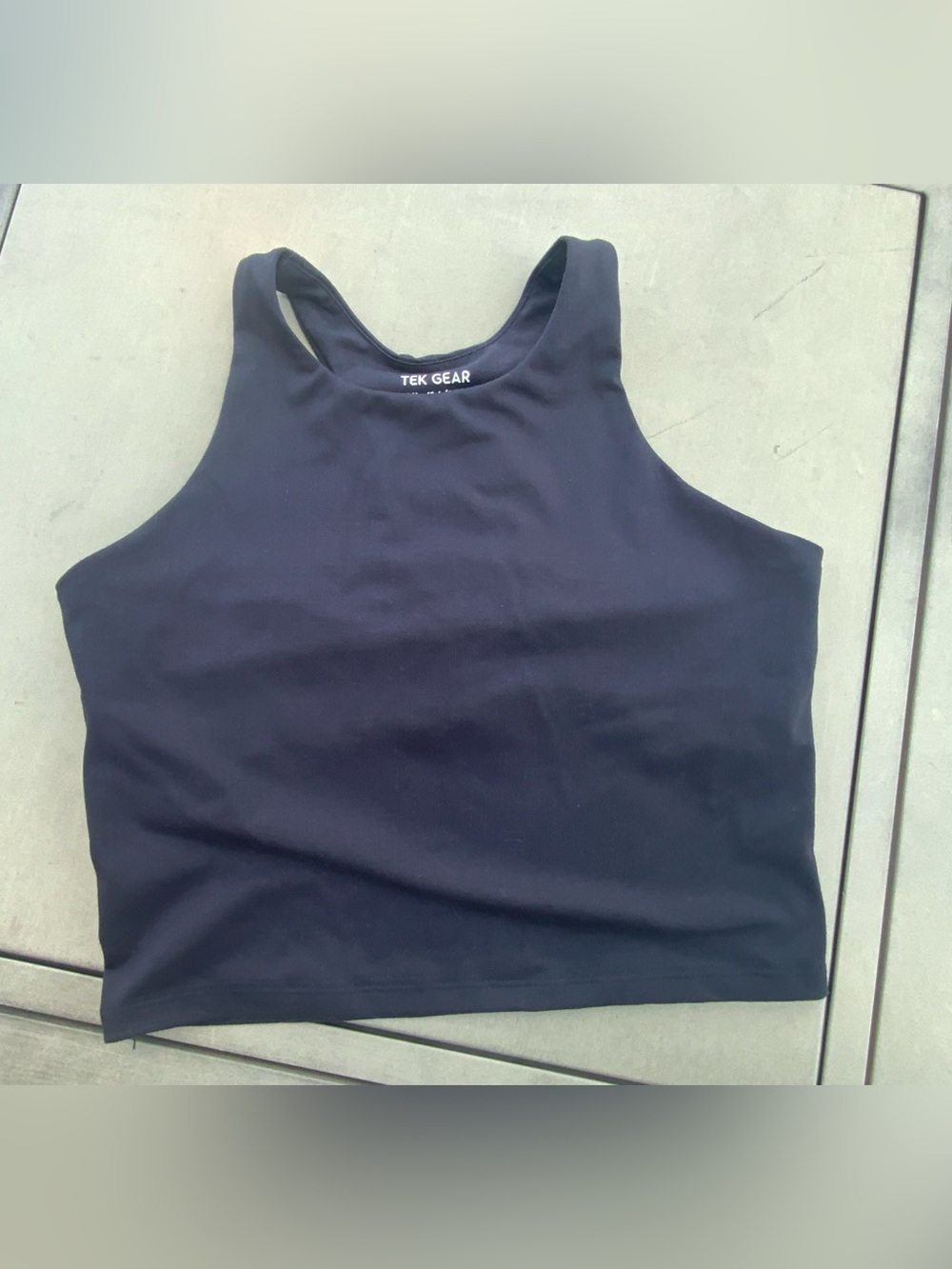 Tek Gear Dark Black Tank Top Youth Size XL (14/16)